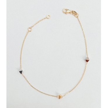 PULSERA SRA. ORO BICOLOR                                              