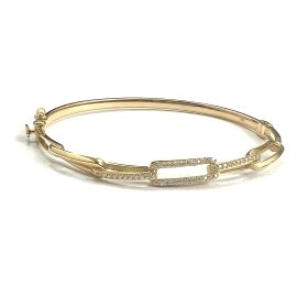 PULSERA SRA. ORO AMARILLO PIEDRA                                      