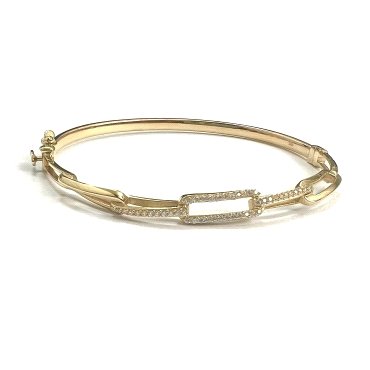 PULSERA SRA. ORO AMARILLO PIEDRA                                      