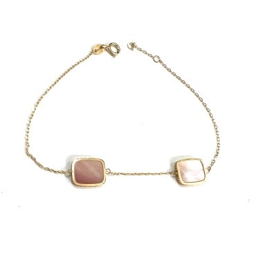 PULSERA SRA. ORO AMARILLO PIEDRA                                      