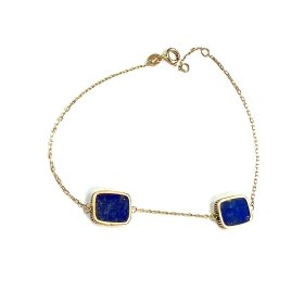 PULSERA SRA. ORO AMARILLO PIEDRA                                      