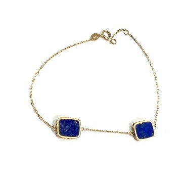 PULSERA SRA. ORO AMARILLO PIEDRA                                      