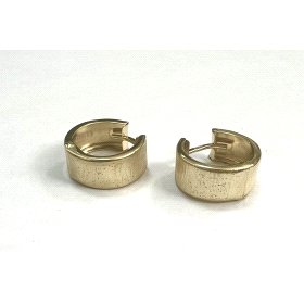 PENDIENTES ARO ORO AMARILLO LISA                                      
