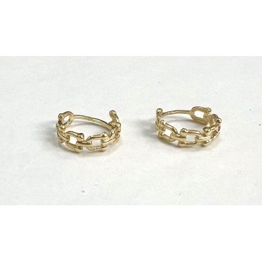 PENDIENTES ARO ORO AMARILLO LISA                                      