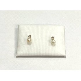 PENDIENTES NIÑA ORO AMARILLO PERLA                                    