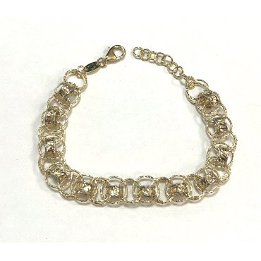 PULSERA SRA. ORO BICOLOR                                              