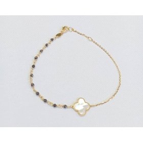 PULSERA SRA. ORO AMARILLO PIEDRA                                      