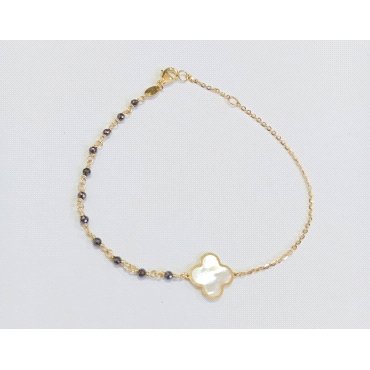 PULSERA SRA. ORO AMARILLO PIEDRA                                      