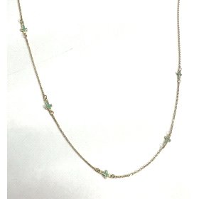 GARGANTILLA ORO AMARILLO PIEDRA                                       