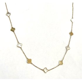 GARGANTILLA ORO AMARILLO PIEDRA                                       