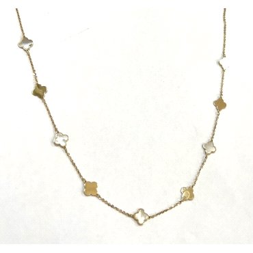 GARGANTILLA ORO AMARILLO PIEDRA                                       