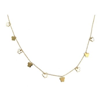 GARGANTILLA ORO AMARILLO PIEDRA                                       