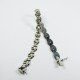 PULSERA SRA. ORO BLANCO ITALIANA LISA