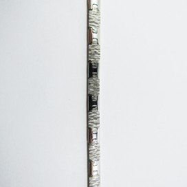 PULSERA SRA. ORO BLANCO ITALIANA LISA