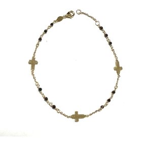 PULSERA SRA. ORO AMARILLO PIEDRA                                      