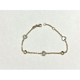 PULSERA SRA. ORO AMARILLO PIEDRA                                      