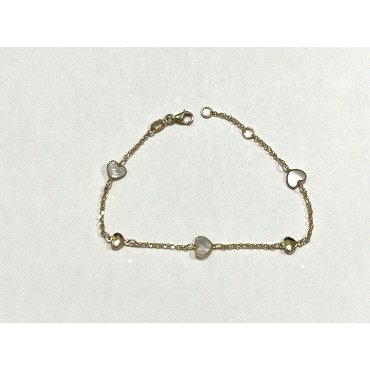 PULSERA SRA. ORO AMARILLO PIEDRA                                      