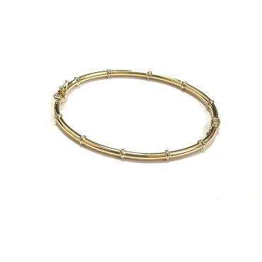PULSERA ARO  SRA. ORO AMARILLO LISA                                   