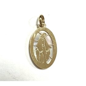 MEDALLAS ORO AMARILLO PIEDRA                                          