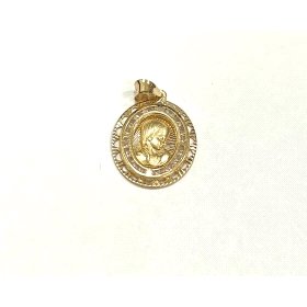 MEDALLAS ORO AMARILLO PIEDRA                                          
