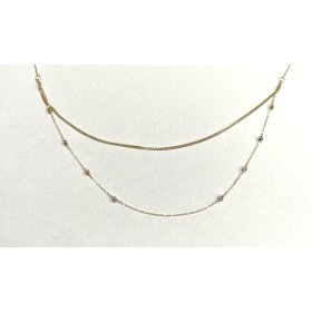 GARGANTILLA ORO BICOLOR                                               