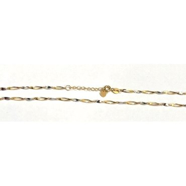 GARGANTILLA ORO BICOLOR                                               