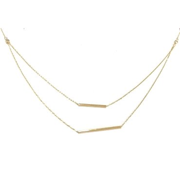 GARGANTILLA ORO AMARILLO PIEDRA                                       