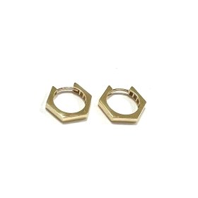 PENDIENTES ARO ORO AMARILLO LISA                                      