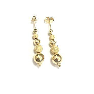 PENDIENTES ORO AMARILLO                                               