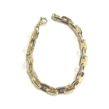 PULSERA SRA. ORO BICOLOR                                              