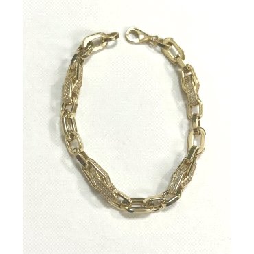 PULSERA SRA. ORO AMARILLO PIEDRA                                      