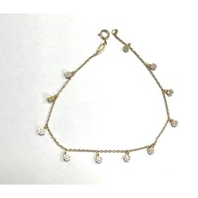 PULSERA SRA. ORO AMARILLO PIEDRA                                      