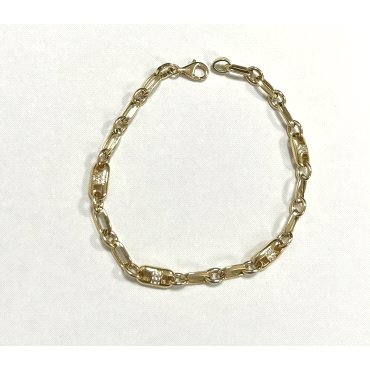 PULSERA SRA. ORO AMARILLO PIEDRA                                      