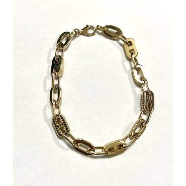 PULSERA SRA. ORO AMARILLO PIEDRA                                      