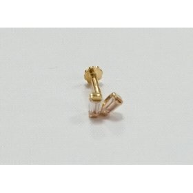 PIERCING ORO AMARILLO PIEDRA                                          