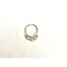 PIERCING ORO AMARILLO PIEDRA                                          