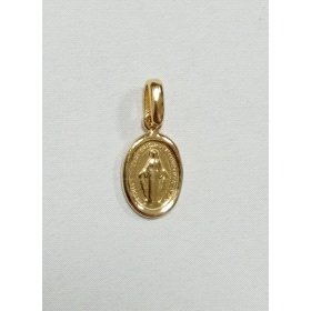 MEDALLAS ORO AMARILLO VIRGEN MILAGROSA                                