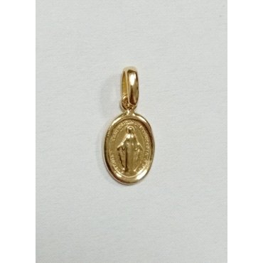MEDALLAS ORO AMARILLO VIRGEN MILAGROSA                                
