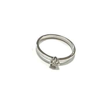 SORTIJA ORO BLANCO BRILLANTES                                         