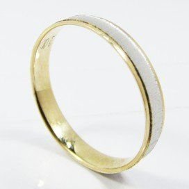 ALIANZAS ORO BICOLOR