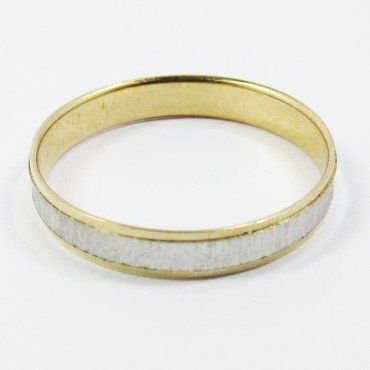 ALIANZAS ORO BICOLOR