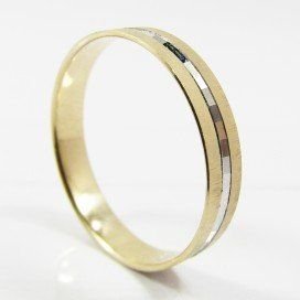 ALIANZAS ORO BICOLOR