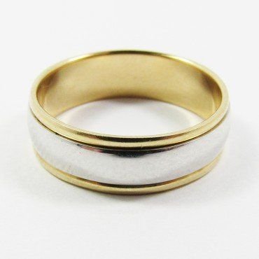ALIANZAS ORO BICOLOR