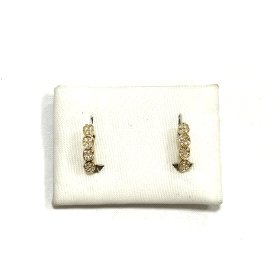 PENDIENTES NIÑA ORO AMARILLO PIEDRA                                   