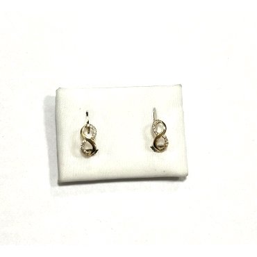 PENDIENTES NIÑA ORO AMARILLO PIEDRA                                   