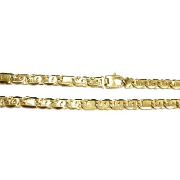 GARGANTILLA ORO AMARILLO ITALIANO LISO                                