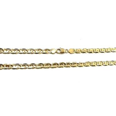 GARGANTILLA ORO AMARILLO ITALIANO LISO                                