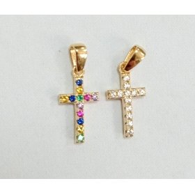 CRUZ ORO AMARILLO PIEDRA                                              