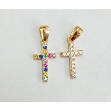 CRUZ ORO AMARILLO PIEDRA                                              