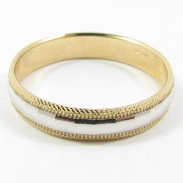 ALIANZAS ORO BICOLOR